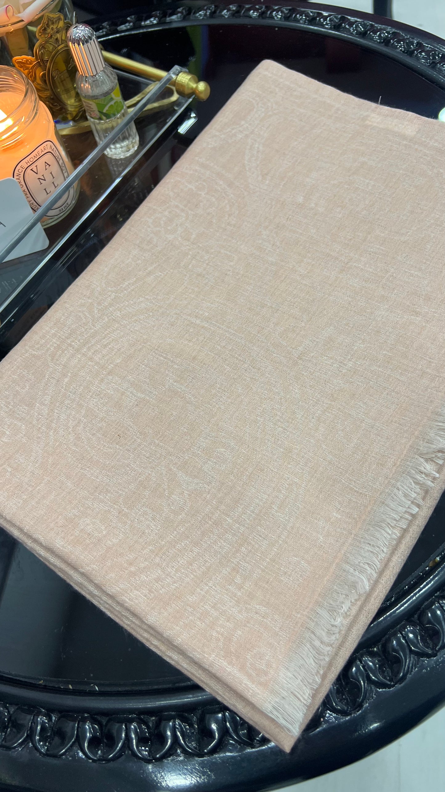 ETNİK DESEN YÜN İPEK ŞAL